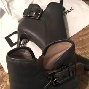DKNY Grey Ankle Boots
